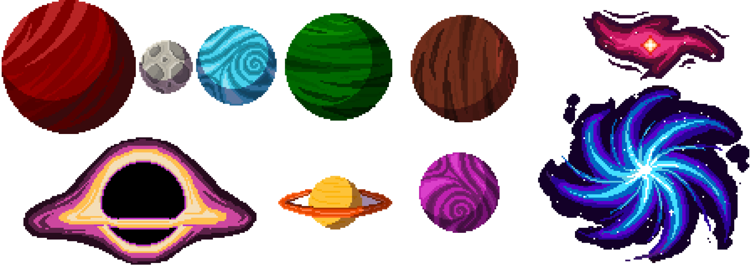 Background Planets