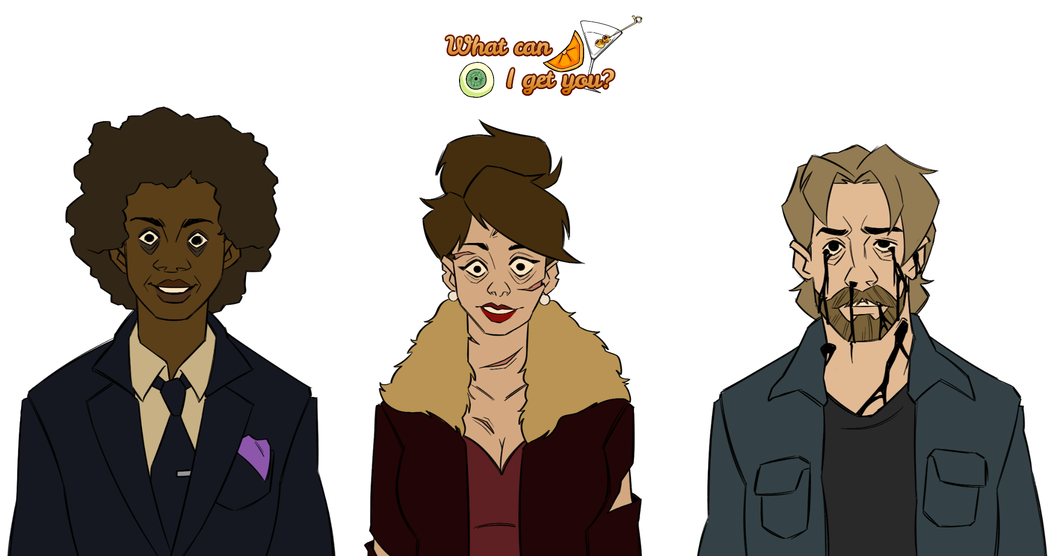 Unsetlling Character Line Up